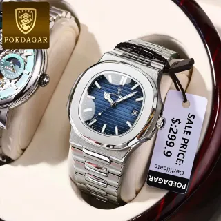 Relógio De Quartzo Moda Coreana Calendário À Prova D