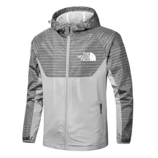 Casaco Fino TNF Outdoor Sports: Windbreaker Com Capuz, Poliéster de Alta Qualidade