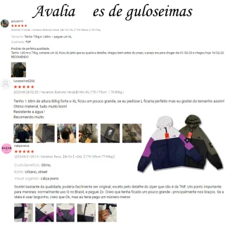 Casaco Impermeável com Capuz TNF - Zipper - Roxo