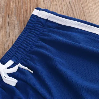 Calções de Malha Esportiva Masculinos para Ginástica e Corrida - Vermelho