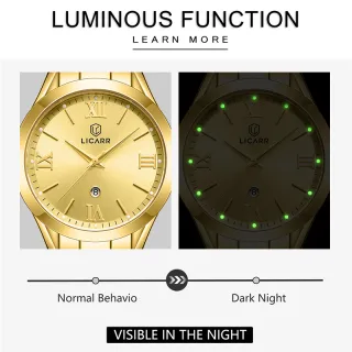 Mulher Marca Original Relógio LICARR Casual À Prova D