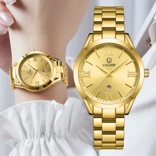 Mulher Marca Original Relógio LICARR Casual À Prova D