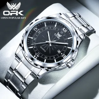 Relógio de Quartzo Luminoso Impermeável OPK Masculino