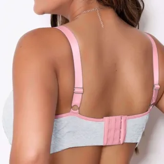 Sutiã Premium de Microfibra com Sustentação Reforçada e Bojo - Variadas