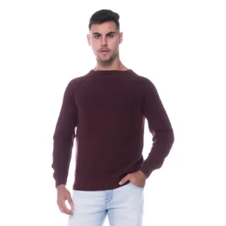 Monte Negro Suéter Tricô Estonado Masculino - Cinza