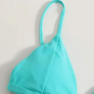 Alça Regulável Biquíni com Bojo Removível Tamanho Único - Azul Marinho