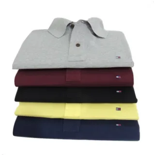 Camisas Polo Masculina Plus Size - Kit 3 unidades G1 ao G3 - sortidas