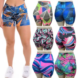 Fitness Short Suplex Meia Coxa - Academia - estampa neutra