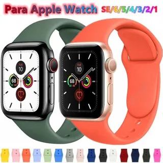 Pulseira Smartwatch de silicone para monitoramento inteligente - Vermelho