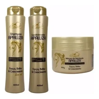 A Sua Escolha - Kit Capilar Shampoo + Condicionador + Mascara - Oleo Ricino