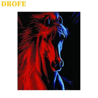 Pintura A Cores Por Números - Drofe (40X50 Cm) - 1464