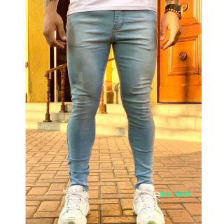Calça Jeans Masculina Skinny Alta Qualidade Elastano Promoção - 44