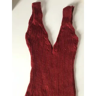 Moda Tricot Blusa Cropped Regata - BRANCA VESTE PP AO M