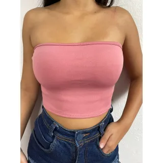 Kit Premium: Calça Jeans Modeladora + Cropped Faixa com Bojo - 36