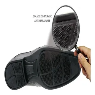 Sapato Masculino Elegante Couro Legítimo Antiderrapante - Preto