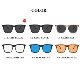 Lente Mercury Clássica: Óculos de Sol Masculino com Estilo - C3 GRAY/GRAY