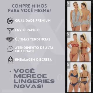 Atacado Baby Doll Feminino de Renda - Pijama Sexy Short Doll - Azul Marinho