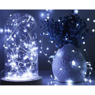 Iluminação Lindo Fio de Luz Cordão de 3M com 30 leds - Vermelha