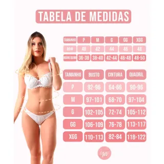 Camisola Noiva Lua de Mel Aberta Fenda Tule Renda IMI Lingerie - Vermelho