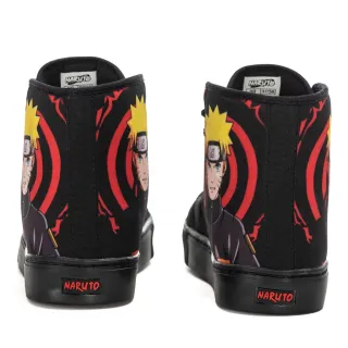 Promoção tênis urbano Naruto moda tumblr cano alto - Preto