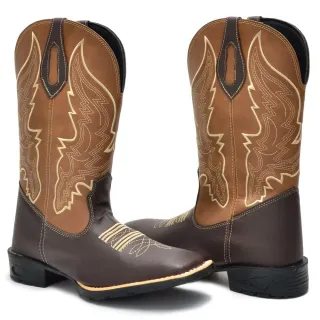 Quadriculada Unissex Bota Texana Masculina ASA NORMAL 33 ao 44 - 34