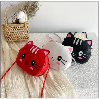 Mini Bolsas de Bebê Princesa Fashion Infantil - Vestido Gato Bonito #39 - Vermelho70