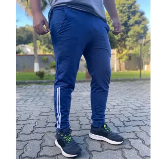 Calça Jogger Masculina de Treino Suplex Felpado Esportiva - Preto