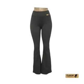 Calça Adulto Flare de Tecido Grosso com Bolso - Cinza