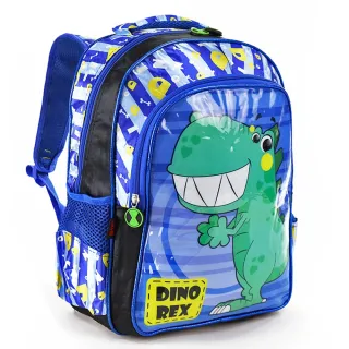 Mochila de Dinossauros Infantil para Meninos - 1712-DD_VERDE_DINOREX
