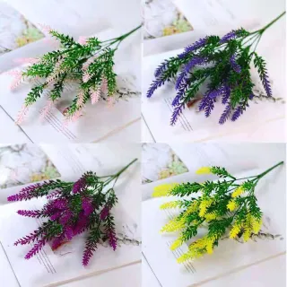 Decoração Casamento Flores Artificiais Buquê MT-1111-1 - Rosa Pink