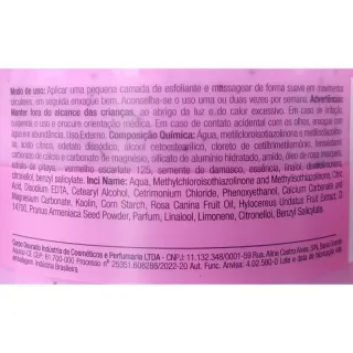 Fruktais Esfoliante Para o Corpo 150g - Corpo Dourado - Morango 150g