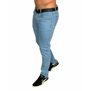 Pronta entrega! Calça Jeans Masculina Slim em diversas cores - sarja preta