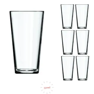 Copos de Vidro Cairo Transparente Nadir Agua - Conjunto com 6 Unidades - Único