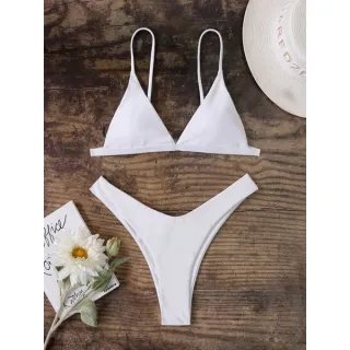 Alça Regulável Biquíni Sexy Beach com Bojo Flexível - Lilás