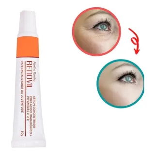 30g Sérum Concentrado Com Ácido Hialurônico + Vitaminas C e E - Abelha Rainha - Único