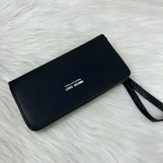 Coleção Deluxe: Carteira Feminina com Zíper e 1 Compartimento - VERDE814