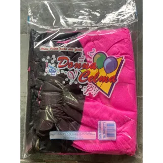 Toalha de TNT com babado para decoração de festa de aniversário - Verde Limao/Marrom