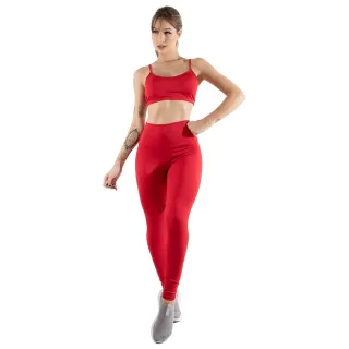 Fitness Akira Conjunto Suplex Lisa Top Alcinha Calça Legging - GG