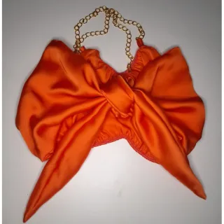 Blusa Cropped com corrente - Promoção diversas cores - Rose cetim1