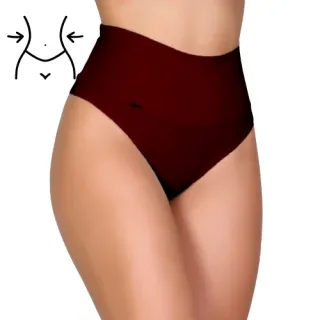 Kit de Calcinhas Modeladora com Cós Alto Duplo Fio Duplo - 4 Unidades - GG