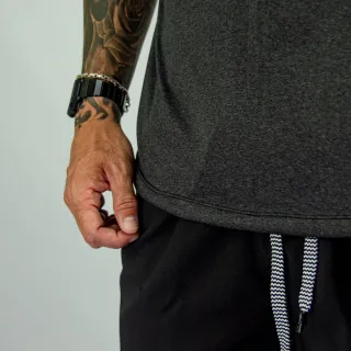 Promoção Camiseta Regata Dri Fit Treino Academia - VERDE-MESCLA