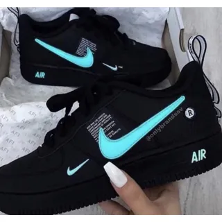 Promoção Tênis Unissex Adulto Air Force - Sem Avaliação - Vendido 0 - Preto/verde