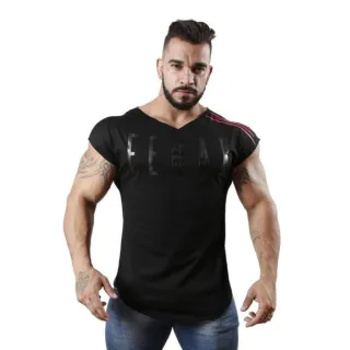 Camiseta manga japonesa masculina - Triângulo White