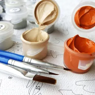 Pintura A Cores Por Números - Drofe (40X50 Cm) - 1464