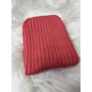 Moda feminina tricot fashion, regata canelado verão tricô - Laranja neon