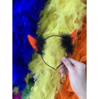 Fantasia Cosplay Arco Diabinho para Festa Lingerie - Único