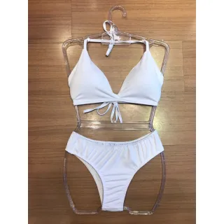 Moda Praia Plus Verão - Biquini Asa Delta Aviador G Com Bojo - Verde Militar