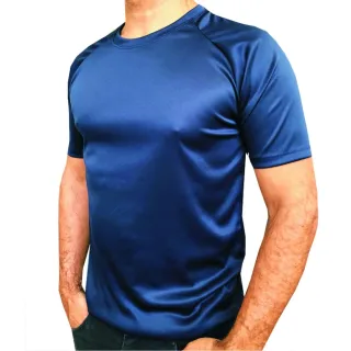 Academia Masculina Dry Fit Camiseta - Preto mescla