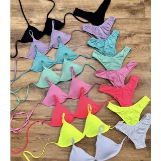 Biquíni delta asa: compre online na Raryel - Rosa