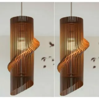 Madeira Lustre Pendente - Promoção Online Raryel - Único